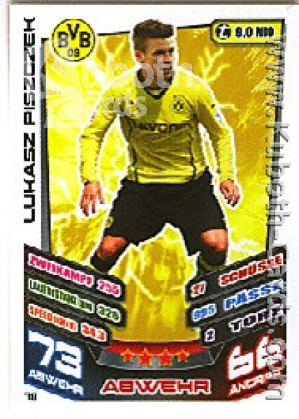 Soccer 2013-14 Topps Match Attax - No 78 - Lukasz Piszczek