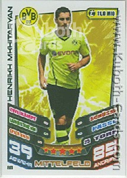 Soccer 2013-14 Topps Match Attax - No 80 - Henrikh Mkhitaryan