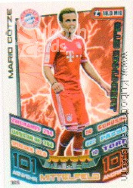 Fussball 2013-14 Topps Match Attax - No 365 - Mario Götze