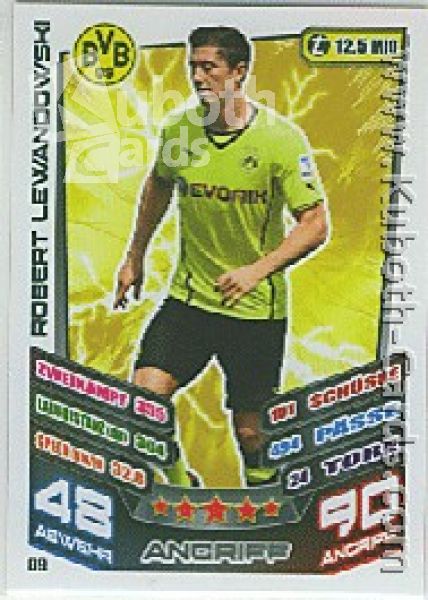 Soccer 2013-14 Topps Match Attax - No 89 - R. Lewandowski