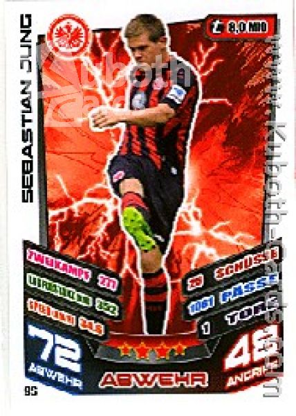 Soccer 2013-14 Topps Match Attax - No 95 - Sebastian Jung