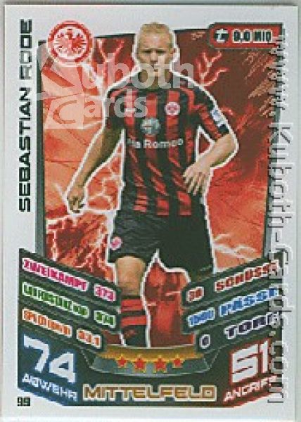 Soccer 2013-14 Topps Match Attax - No 99 - Sebastian Rode