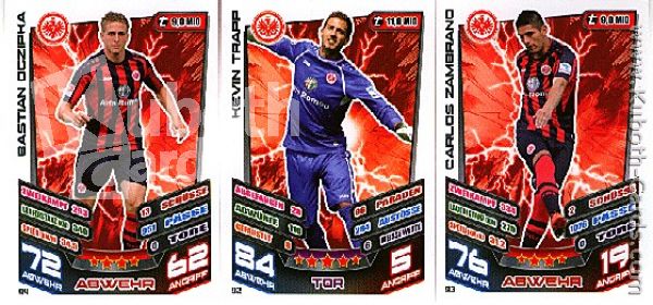 Soccer 2013-14 Topps Match Attax - No 91 - 108 - Frankfurt