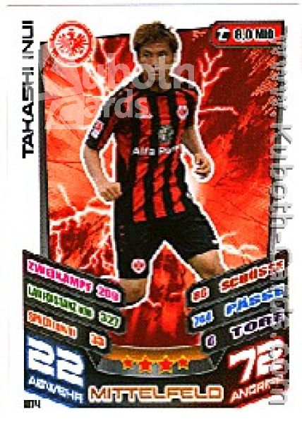 Soccer 2013-14 Topps Match Attax - No 104 - Takashi Inui