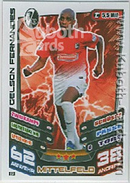 Soccer 2013-14 Topps Match Attax - No 119 - Gelson Fernandes