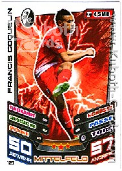 Soccer 2013-14 Topps Match Attax - No 123 - Francis Coquelin