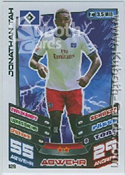 Soccer 2013-14 Topps Match Attax - No 129 - Jonathan Tah