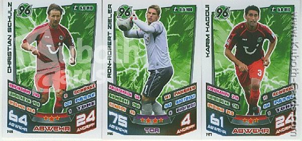 Fussball 2013-14 Topps Match Attax - No 145 - 162 - Hannover