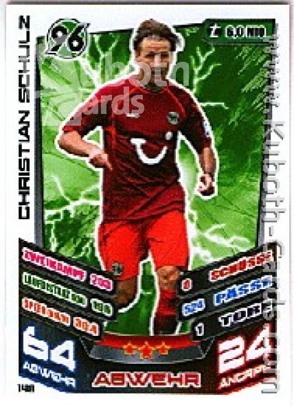 Soccer 2013-14 Topps Match Attax - No 148 - Christian Schulz