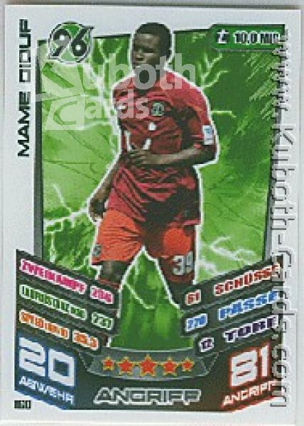 Soccer 2013-14 Topps Match Attax - No 160 - Mame Diouf