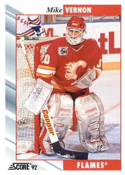 NHL 1992 / 93 Score - No 60 - Mike Vernon