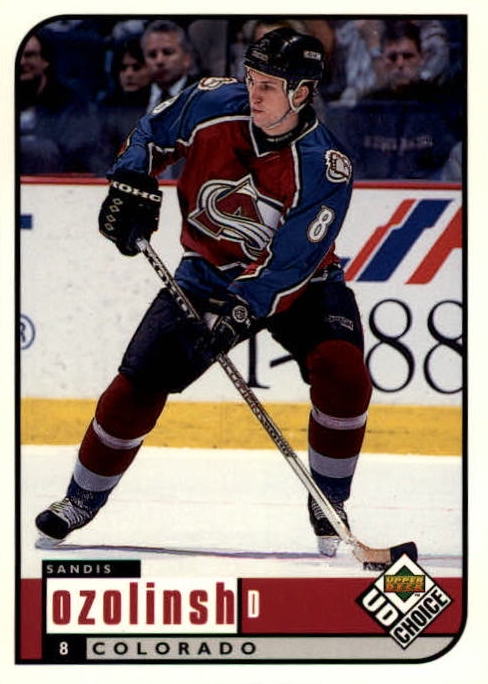 NHL 1998-99 UD Choice - No 60 - Sandis Ozolinsh