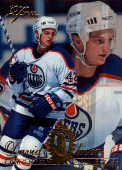 NHL 1994 / 95 Flair - No 60 - David Oliver