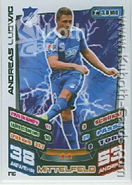 Soccer 2013-14 Topps Match Attax - No 176 - Andreas Ludwig