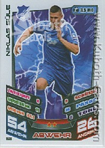 Soccer 2013-14 Topps Match Attax - No 168 - Niklas Süle