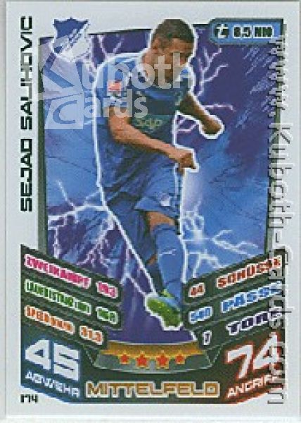 Soccer 2013-14 Topps Match Attax - No 174 - Sejad Salihovic