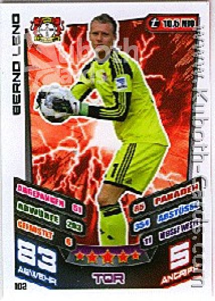 Fussball 2013-14 Topps Match Attax - No 182 - Bernd Leno