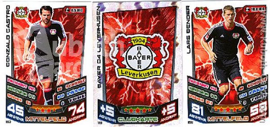 Soccer 2013-14 Topps Match Attax - No 181 - 198 - Leverkusen