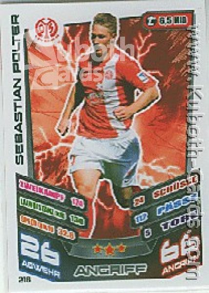 Soccer 2013-14 Topps Match Attax - No 216 - Sebastian Polter