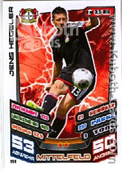 Soccer 2013-14 Topps Match Attax - No 191 - Jens Hegeler