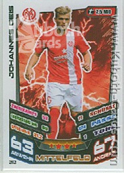 Soccer 2013-14 Topps Match Attax - No 212 - Johannes Geis