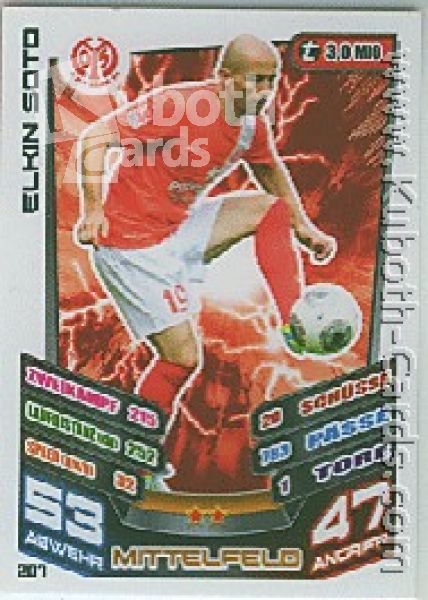 Soccer 2013-14 Topps Match Attax - No 207 - Elkin Soto