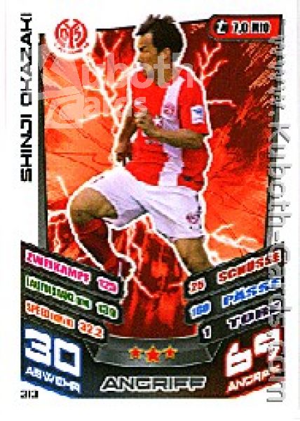 Soccer 2013-14 Topps Match Attax - No 213 - Shinji Okazaki