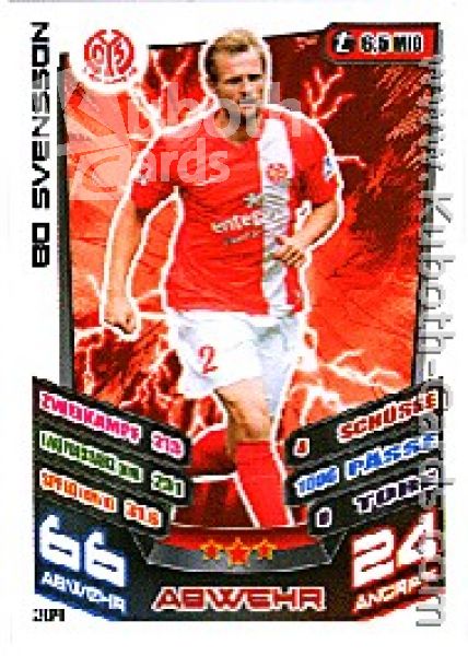 Soccer 2013-14 Topps Match Attax - No 204 - Bo Svensson