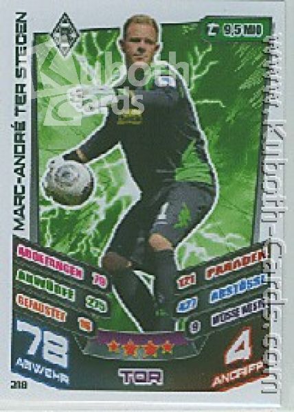 Soccer 2013-14 Topps Match Attax - No 218 - M.-A. Ter Stegen