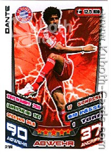 Soccer 2013-14 Topps Match Attax - No 239 - Dante