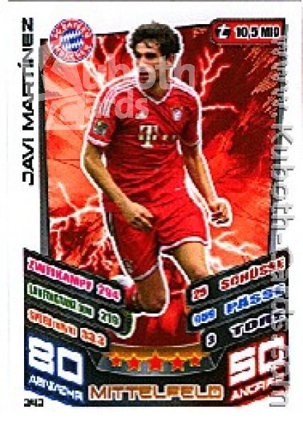 Soccer 2013-14 Topps Match Attax - No 242 - Javi Martinez