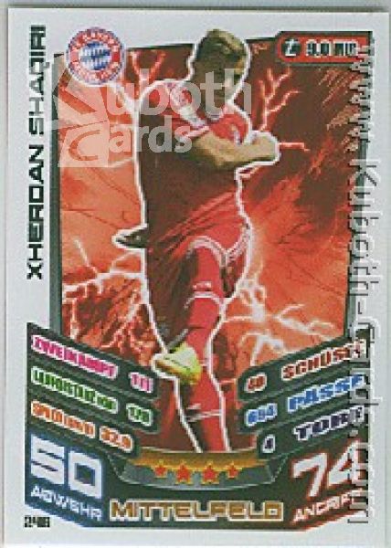 Soccer 2013-14 Topps Match Attax - No 246 - Xherdan Shaqiri