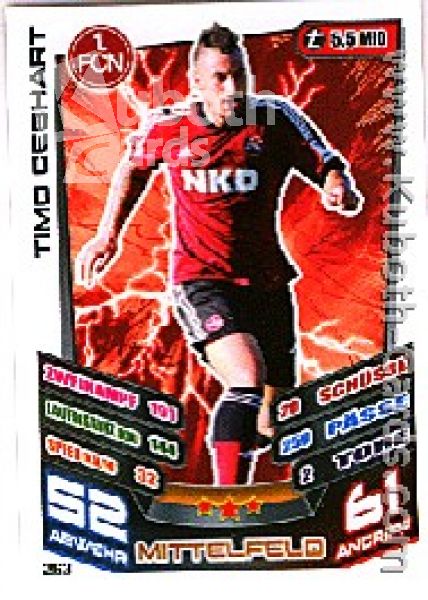 Soccer 2013-14 Topps Match Attax - No 263 - Timo Gebhart