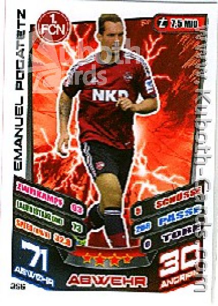 Soccer 2013-14 Topps Match Attax - No 256 - Emanuel Pogatetz