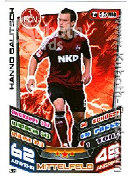 Soccer 2013-14 Topps Match Attax - No 261 - Hanno Balitsch