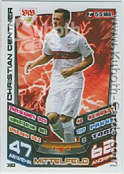 Fussball 2013-14 Topps Match Attax - No 302 - Christian Gentner