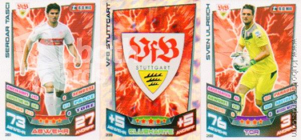 Soccer 2013-14 Topps Match Attax - No 289 - 306 - Stuttgart