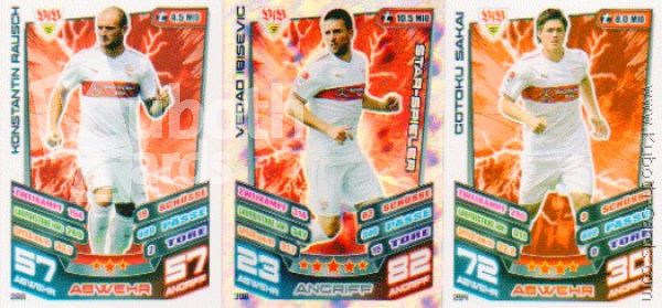 Soccer 2013-14 Topps Match Attax - No 289 - 306 - Stuttgart