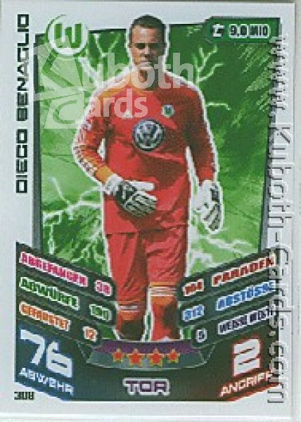 Fussball 2013-14 Topps Match Attax - No 308 - Diego Benaglio