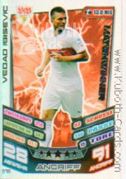 Soccer 2013-14 Topps Match Attax - No 375 - Vedad Ibisevic