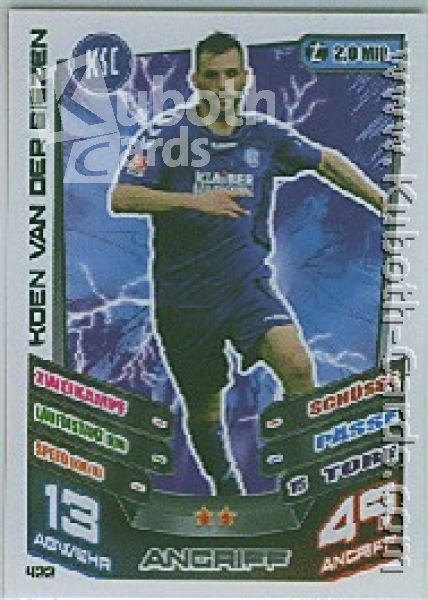 Fussball 2013-14 Topps Match Attax - No 422 - van der Biezen