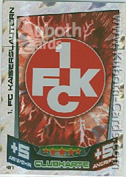 Soccer 2013-14 Topps Match Attax - No 417 - Logo K'lautern