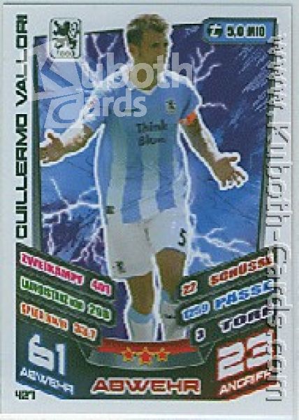 Fussball 2013-14 Topps Match Attax - No 427 - Guillermo Vallori