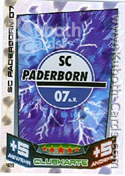 Fussball 2013-14 Topps Match Attax - No 429 - Logo Paderborn