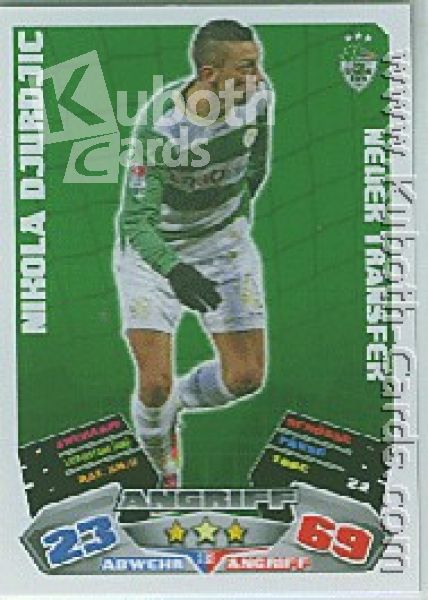 Soccer 2012/13 Topps Match Attax - No 399 - Nikola Djurdjic