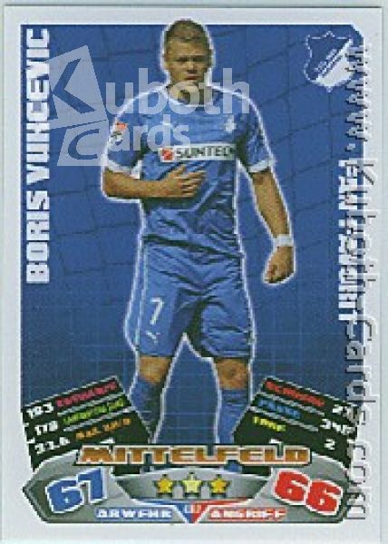 Soccer 2012/13 Topps Match Attax - No 460 - Boris Vukcevic