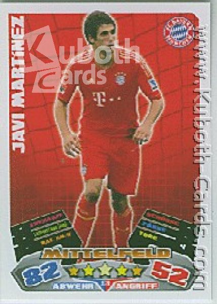 Soccer 2012/13 Topps Match Attax - No 420 - Javi Martinez