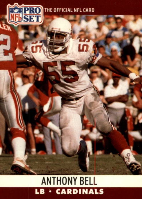 NFL 1990 ProSet - No 613 - Anthony Bell