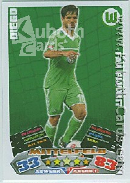 Soccer 2012/13 Topps Match Attax - No 468 - Diego