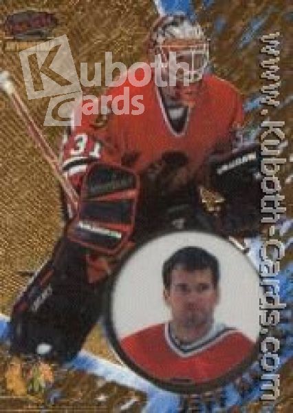 NHL 1997 / 98 Pacific Invincible - No 30 - Jeff Hackett